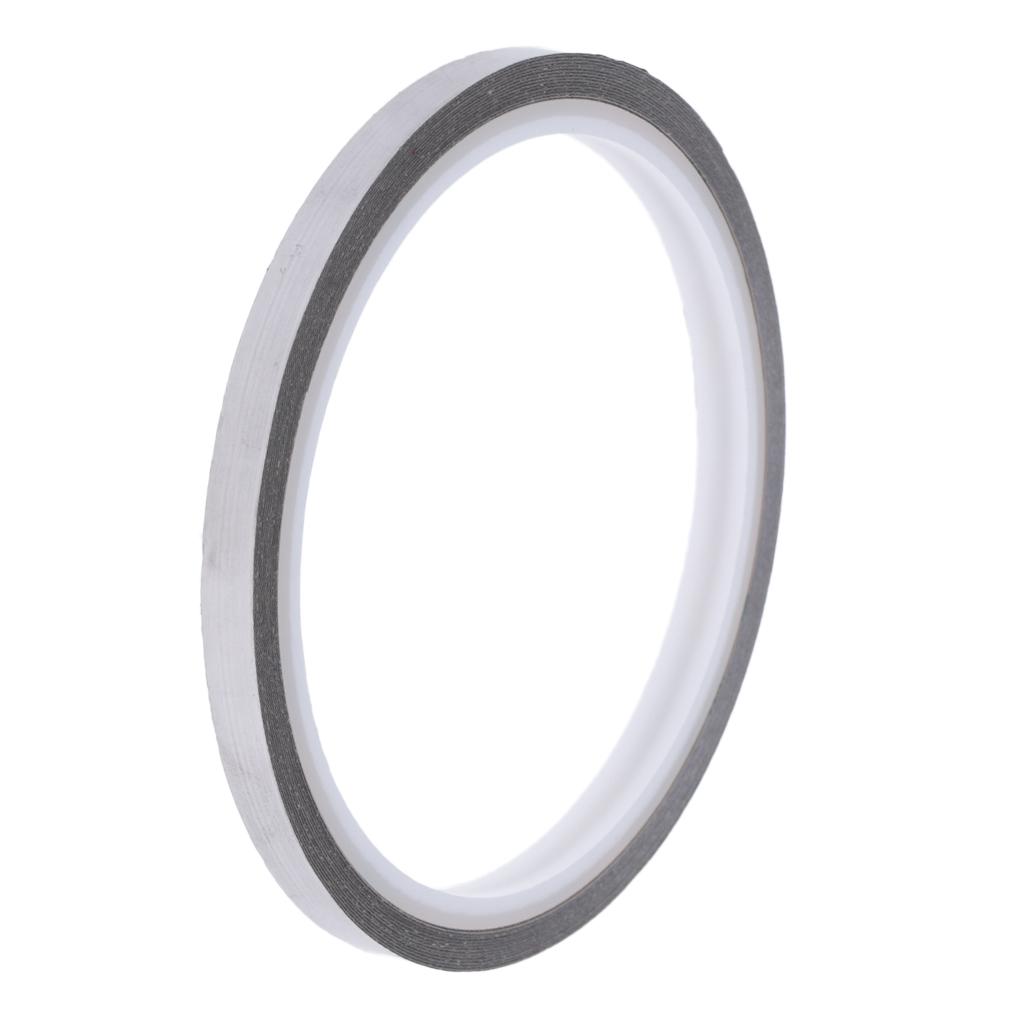 2xAdhesive Golf Lead Tape Tennis Racket Weight Metal Roll Tape Balance 6.35mm
