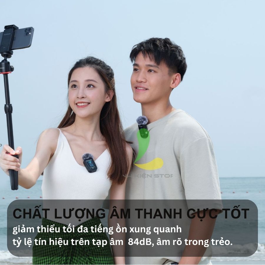 Micro thu âm không dây Saramonic Blink500 ProX B6 - Thiết bị ghi âm dành cho hệ điều hành Android, sử dụng tối đa 10 giờ - Hàng chính hãng