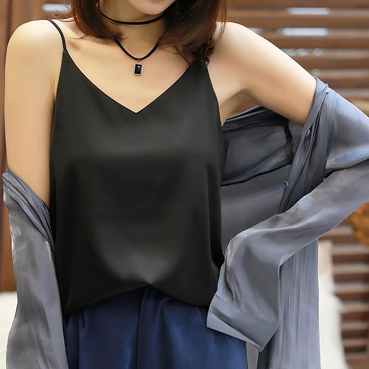 Combo Áo Blazer Linen Hồng Pastel Tay Lỡ Hàn Quốc Cao Cấp + Áo Dây