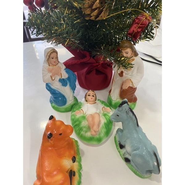 274. Bộ noel 5 sp 8cm