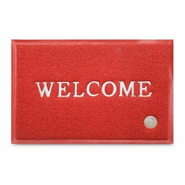 Thảm nhựa chùi chân Welcome ( sỉ inbox)