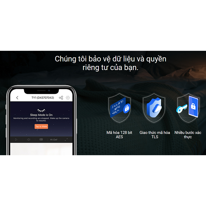 Camera IP Wifi EZVIZ TY1 4MP 1080P - Hàng Chính Hãng