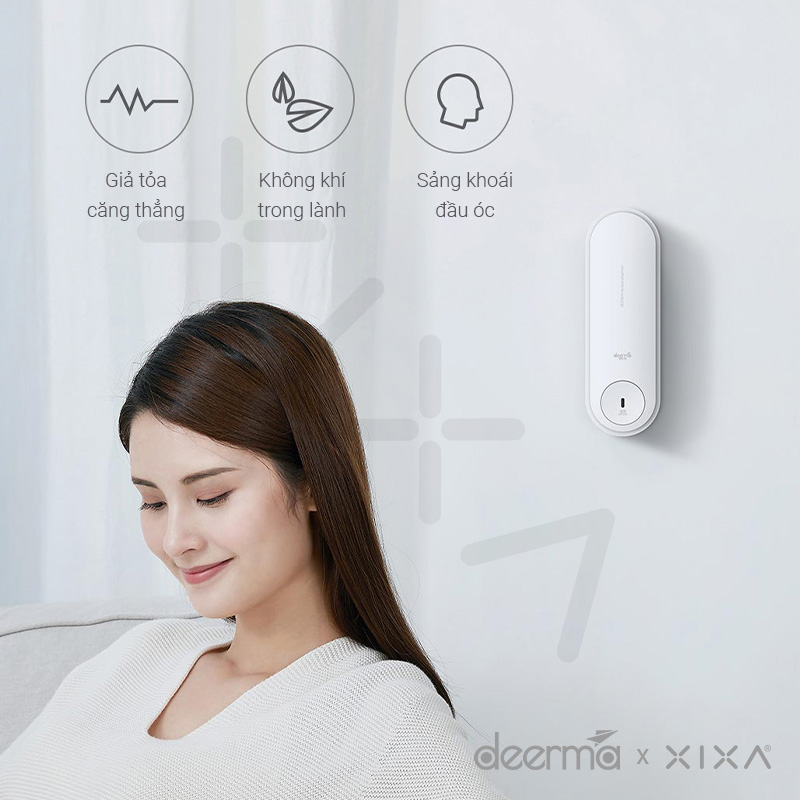 [ HÀNG CHÍNH HÃNG KÈM TINH DẦU] Máy Phun Tinh Dầu Hương Thơm Tự Động Xixa DEM PX830, Bình Tinh Dầu Hương Thơm