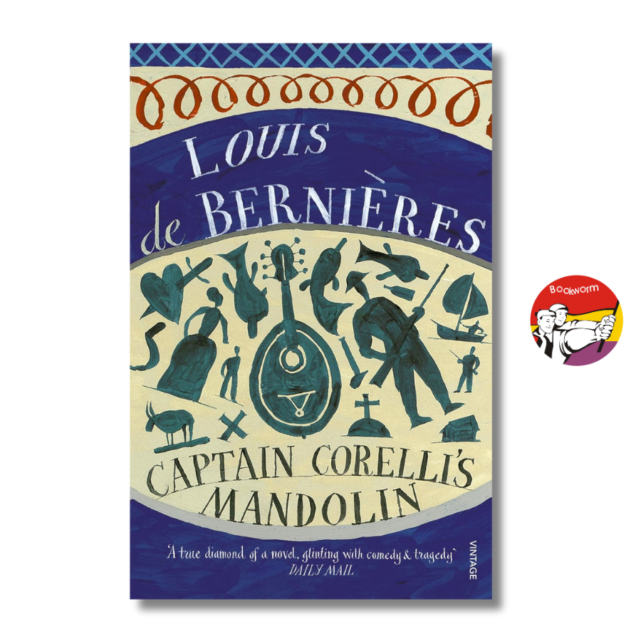 Sách - Captain Corelli's Mandolin by Louis de Bernières | Classic Historical Romance English Book