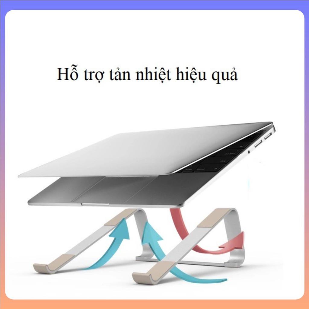 Giá đỡ laptop hợp kim nhôm điều chỉnh độ rộng, cao cấp, chắc chắn, tản nhiệt cực tốt