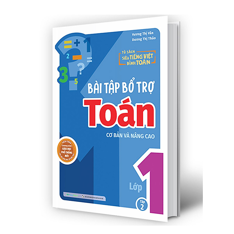 Combo Bài tập bổ trợ Toán – lớp 1 (cơ bản và nâng cao) (2 Tập)