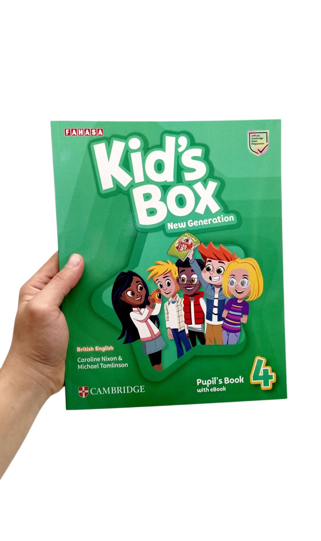 Sách ngoại văn: Kid's Box New Generation - Pupil's Book With Ebook 4
