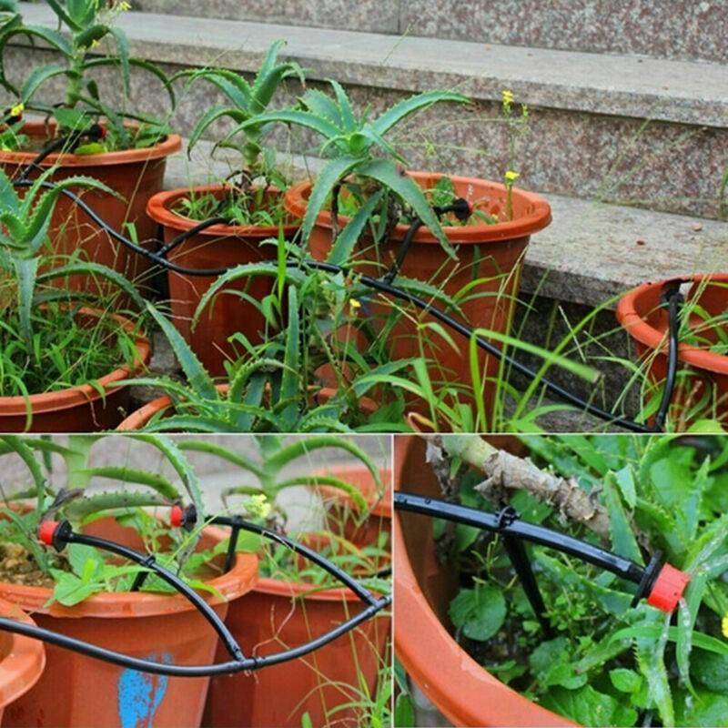 Bộ KIT tưới cây tự động 20 béc nhỏ giọt kèm van nước hẹn giờ tự động, 20m dây và đầy đủ phụ kiện