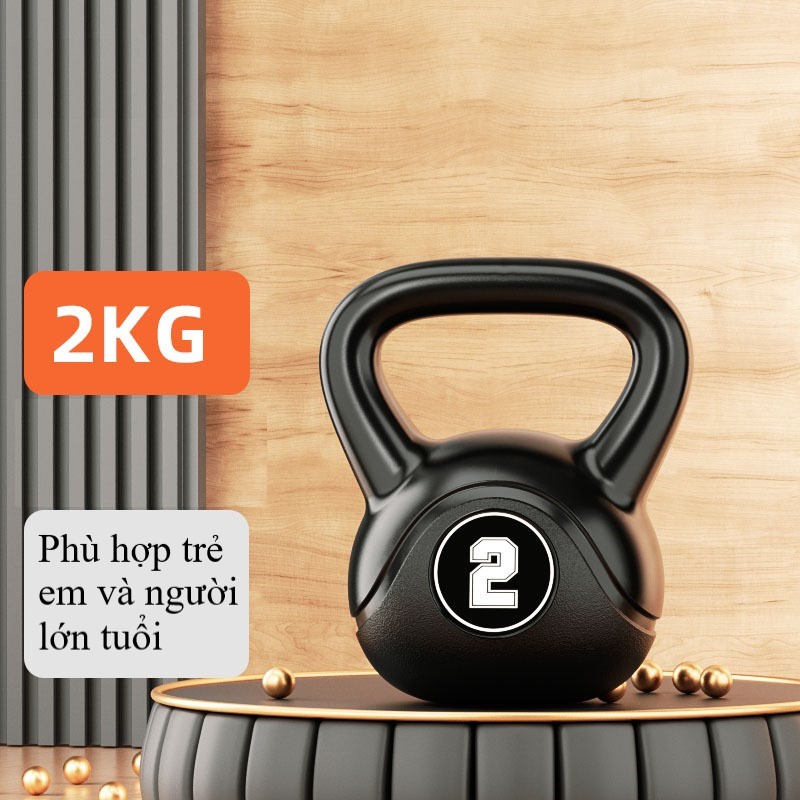 Tạ Bình Vôi, Tạ Ấm, Tạ Quai Xách, Tạ Chuông Dụng Cụ Tập Gym Tập Mông Đùi Gym Thể Dục Tại Nhà