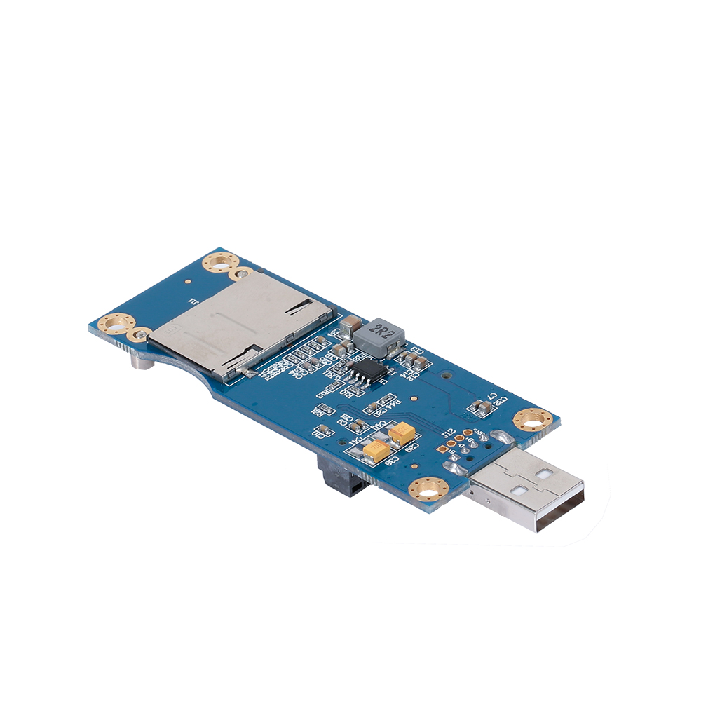 Thẻ Chuyển Đổi 3g / 4g Mini PCI-E Sang USB Wwan Với Khe Cắm Thẻ Sim