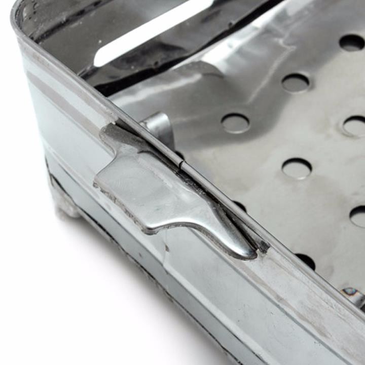 Lò nướng than inox du lịch tiện dụng loại lớn