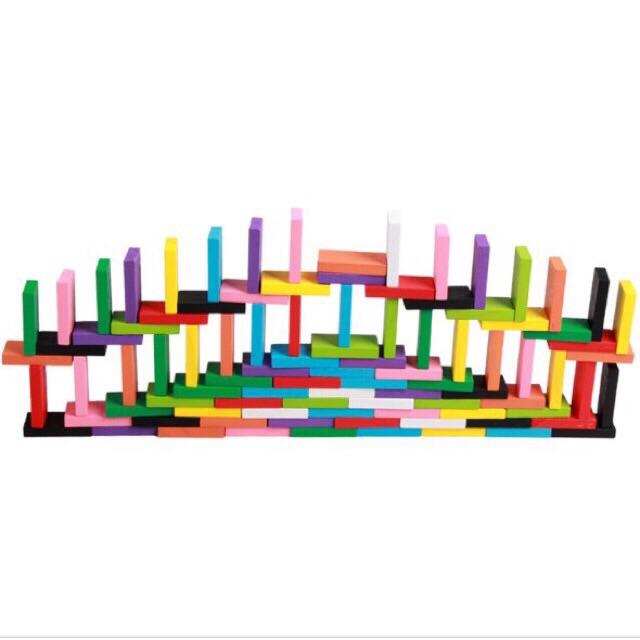 Đồ chơi domino màu 120 chi tiết cho bé
