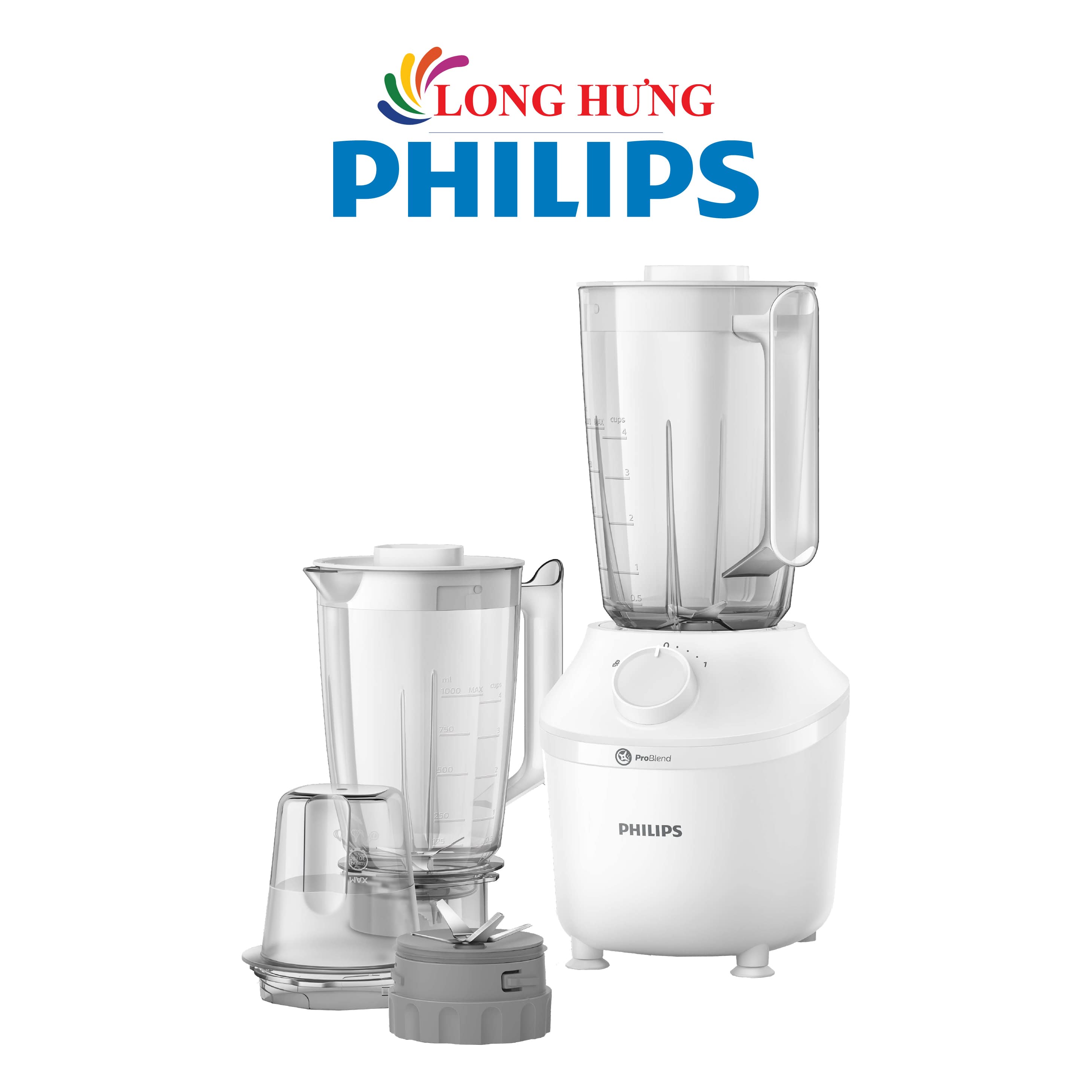 Máy xay sinh tố Philips HR2041/50 - Hàng chính hãng