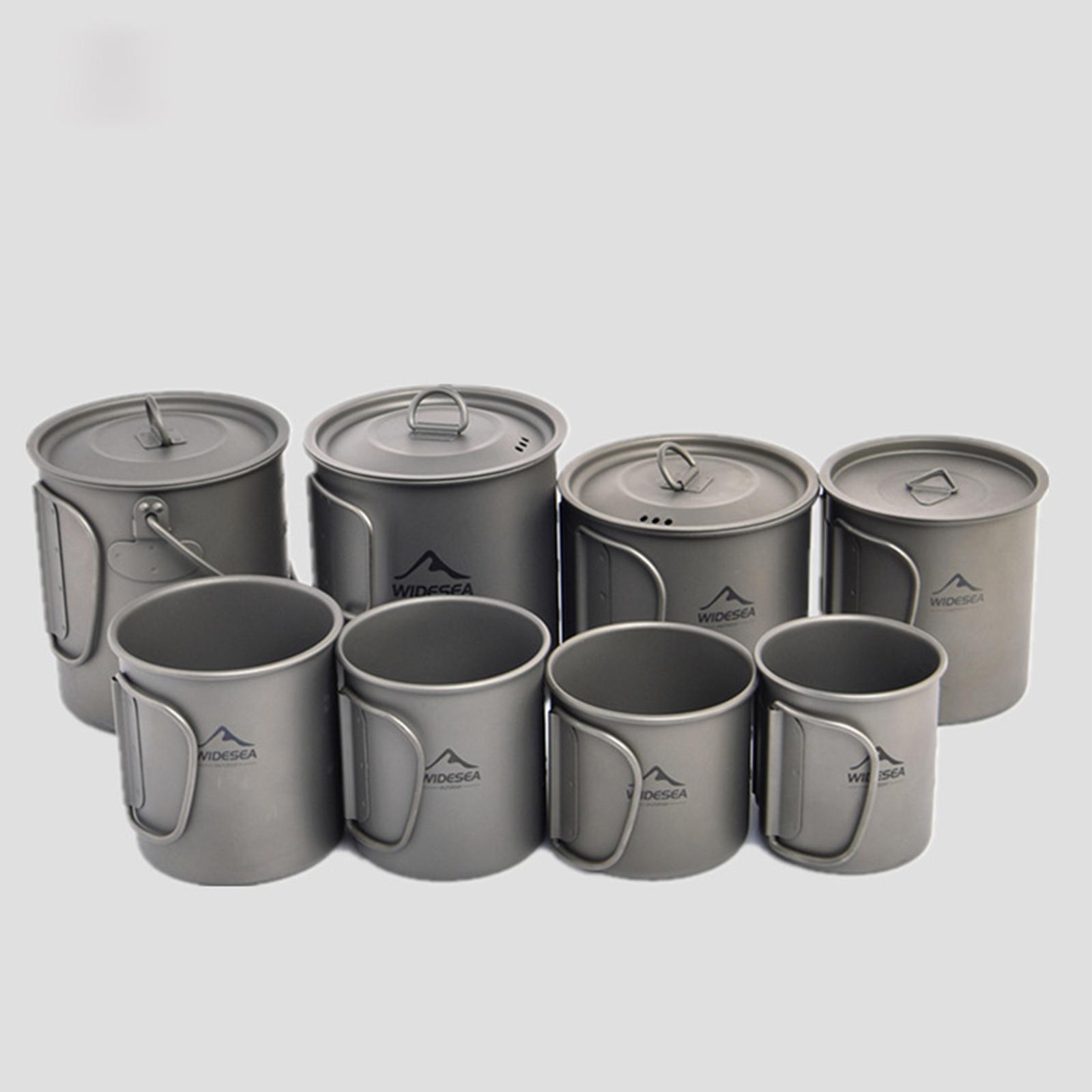 Titanium Cup Camping Mug Coffee Mug Water Bottle Cup