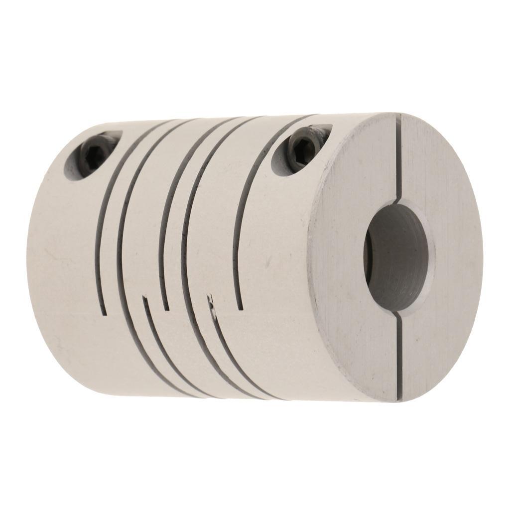 Parallel Thimble Shaft Coupling 32 x 41mm Diameter Motor Coupler Aluminum Alloy Joint Connector for DIY Encoder Absorb Vibration, Compensate Radial