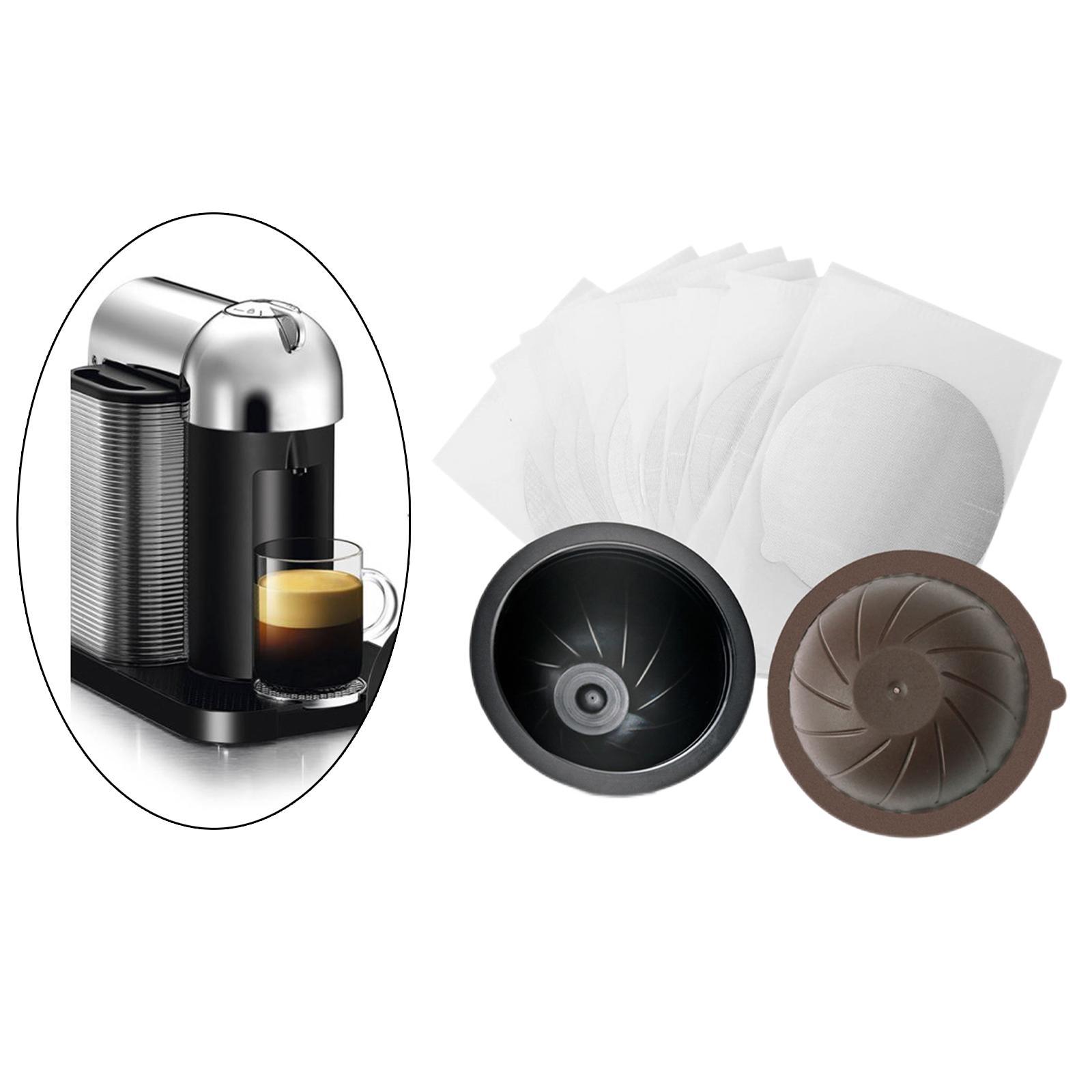 Refillable Coffee Capsule Filter Cup with Aluminum Foil Seals Coffee Maker