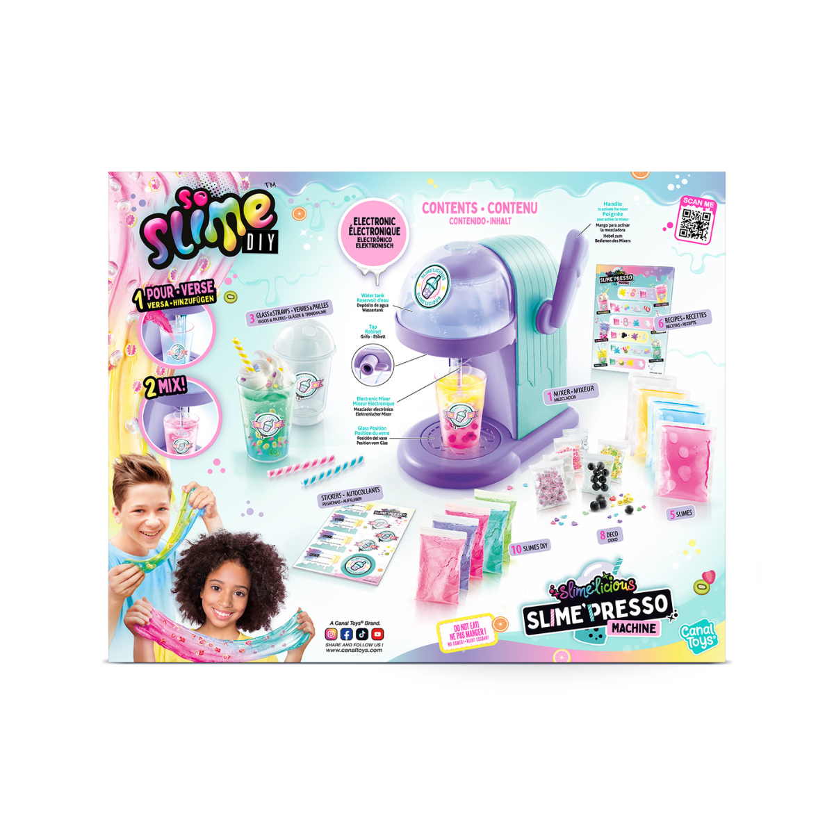 Đồ Chơi Máy Pha Chế Đồ Uống Slime STYLE4EVER SSC254