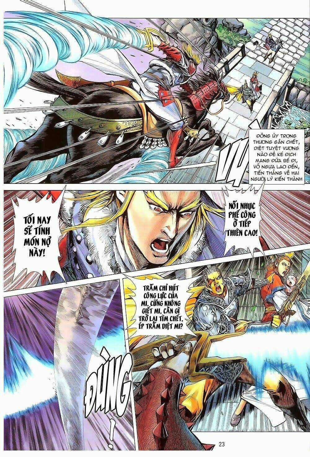 thiết tướng tung hoành (cựu tác) chapter 167 23