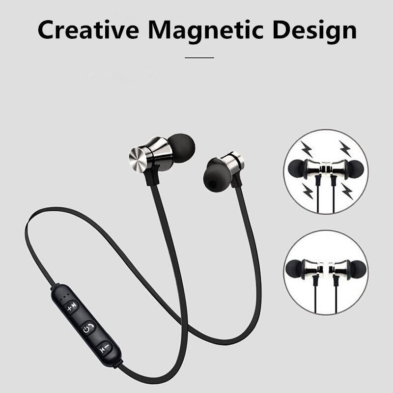 Tai nghe Bluetooth thể thao Excelay Xt11 có nam châm đeo cổ