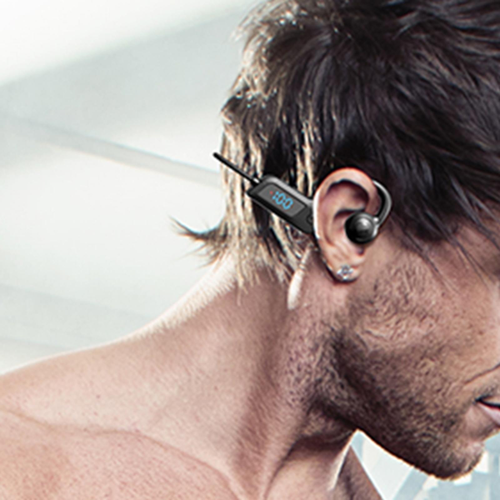 Open Ear Headphones 5.3 Compact Wireless Sports Headset for Running