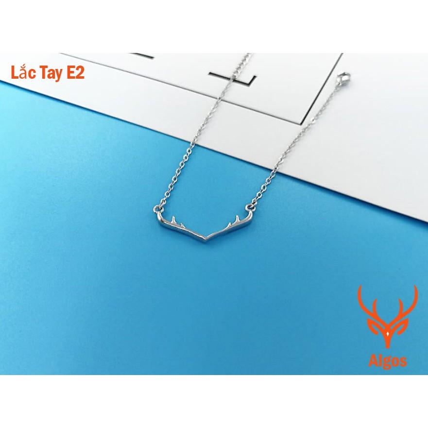 Lắc tay nữ - Gạc Hươu ️ ƯU ĐÃI TOÀN SHOP ️ Bạc 925 sáng bền, thiết kế tinh tế phù hợp mọi phong cách, sự kiện