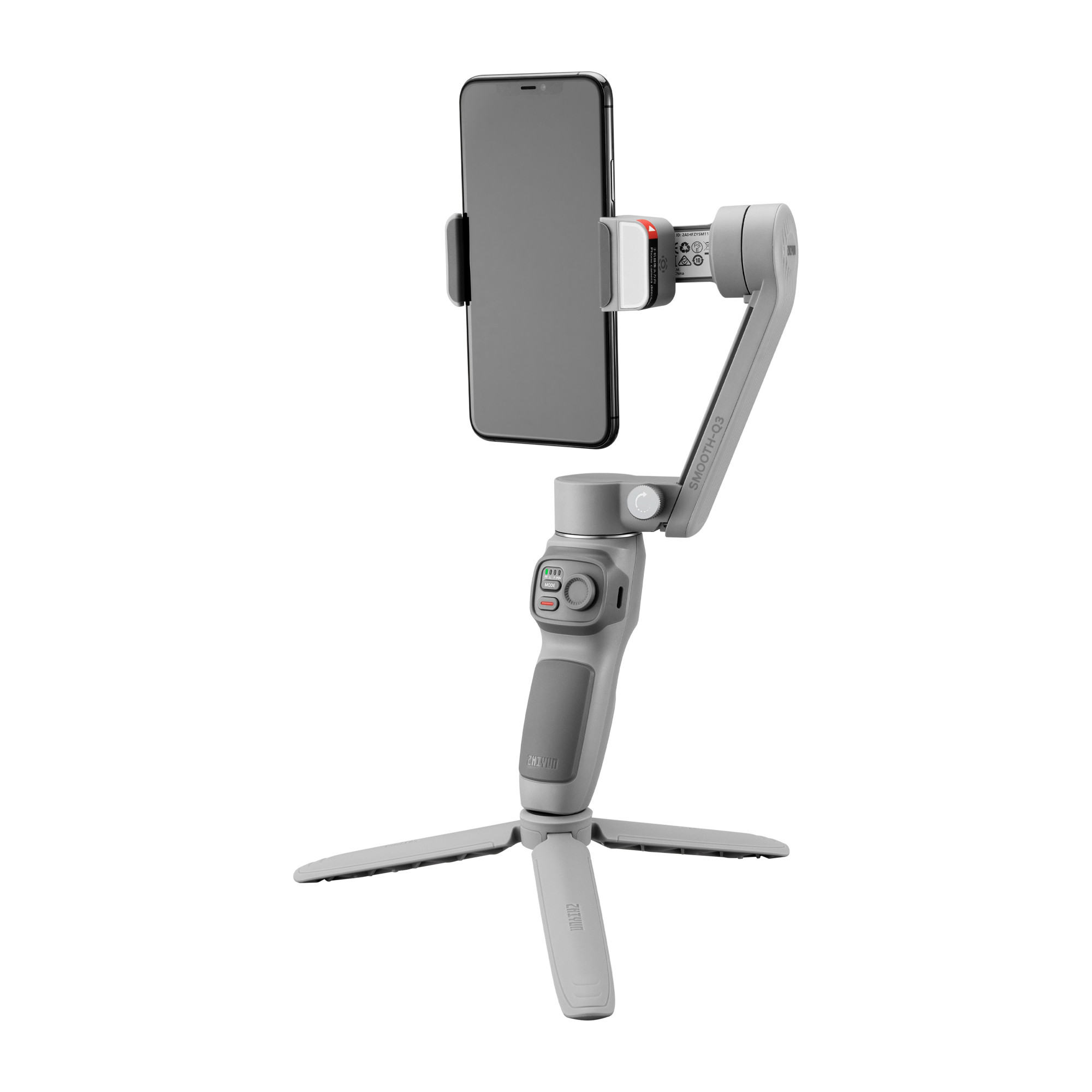 Zhiyun Smooth-Q3 - Gimbal Chống Rung Cho Smartphone Thế Hệ Mới Có Đèn Led Trợ Sáng - Hàng chính hãng