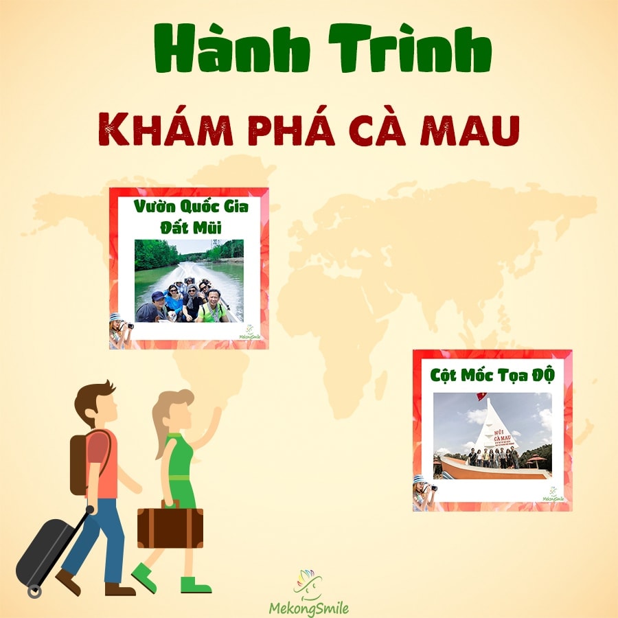 [E-Voucher] Tour Cà Mau 1 ngày giá rẻ – Khám phá Đất Mũi Cà Mau