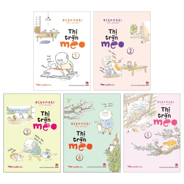 Combo Thị Trấn Mèo: Tập 1 Đến Tập 5