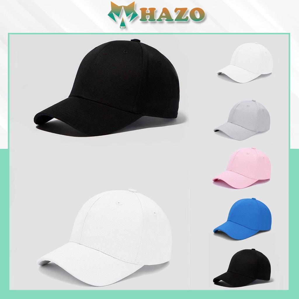 Mũ Lưỡi Trai Nón Kết trơn Quai dán 423 Phong Cách Ulzzang Form Unisex Nam Nữ