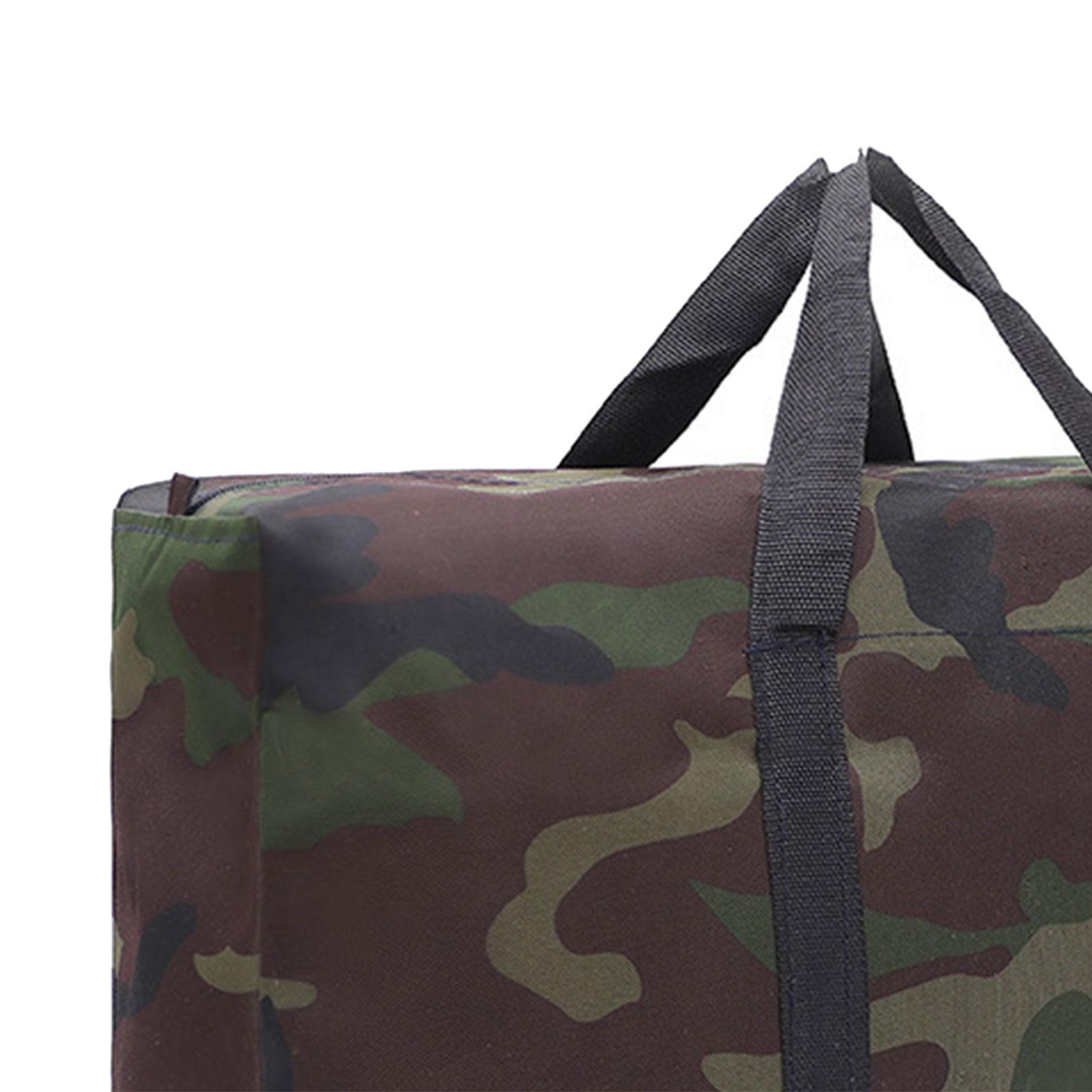 Duffle Bag Sturdy Oxford Cloth Organizer Luggage for Comforters Holiday Travel Gym