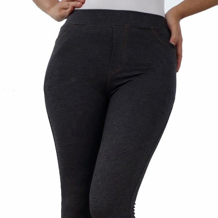 Quần Legging giả jean 4 túi có size 5XL cho bạn dưới 80 kg
