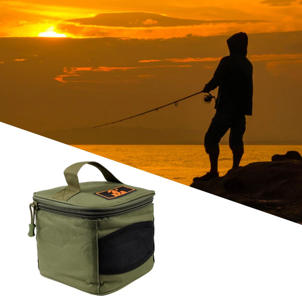 Carp Fishing Reel Storage Bag Waterproof Fishing Lure Line Tackle Bag Holder