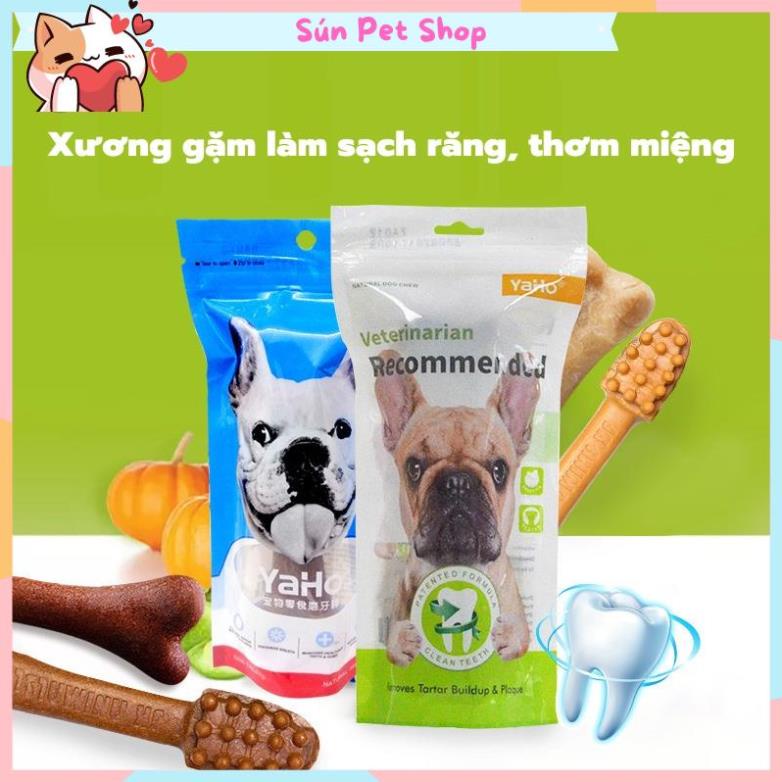 Xương gặm sạch răng, thơm miệng cho chó Yaho (19cm)