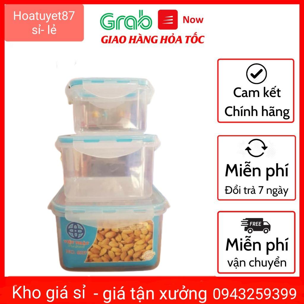 HỘP VUÔNG 6537 NHỰA ĐỰNG THỰC PHẨM - 1 hộp
