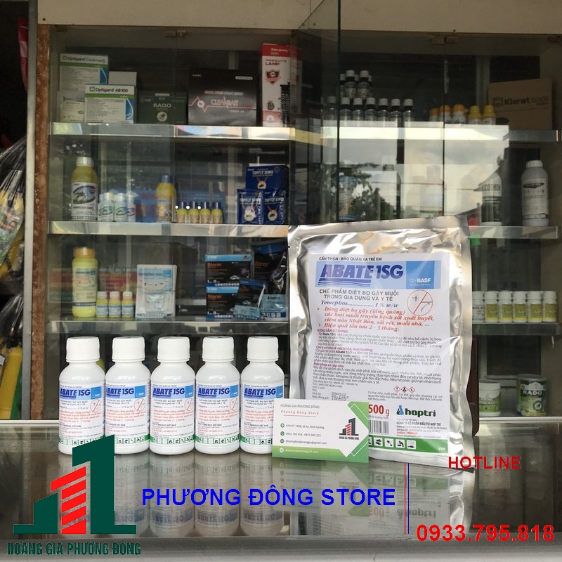 Thuốc diệt ấu trùng muỗi Abate 1SG_ 500g