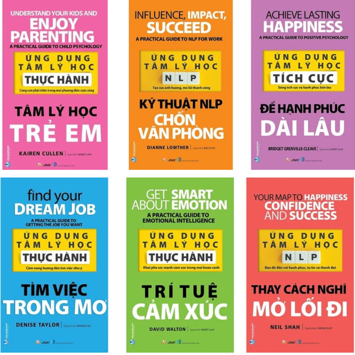 Combo sách - Ứng Dụng Tâm Lý Học Tích Cực