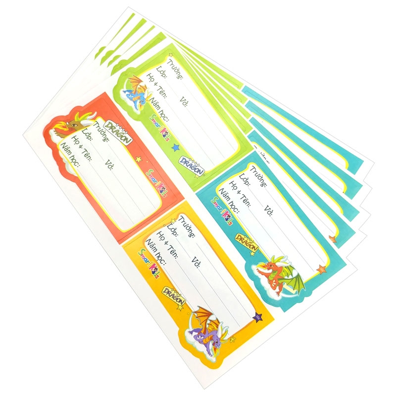 Nhãn Vở Smart Kid Dragon SK-LP101