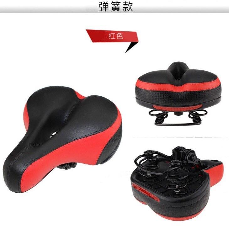 Bicycle Saddle Seat Road Bike Cushion Saddle Widened and Softened Thickened Sponge Cushion Bicycle Accessories
