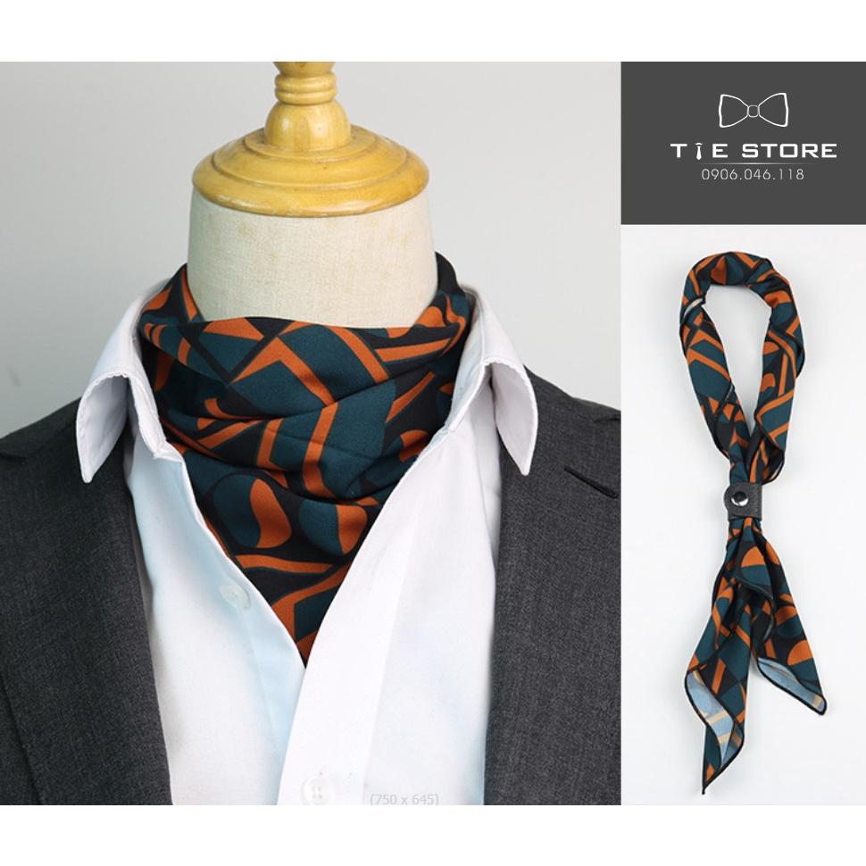 Khăn Ascot vuông 60*60cm - Khăn quàng trong áo sơ mi - New Collection
