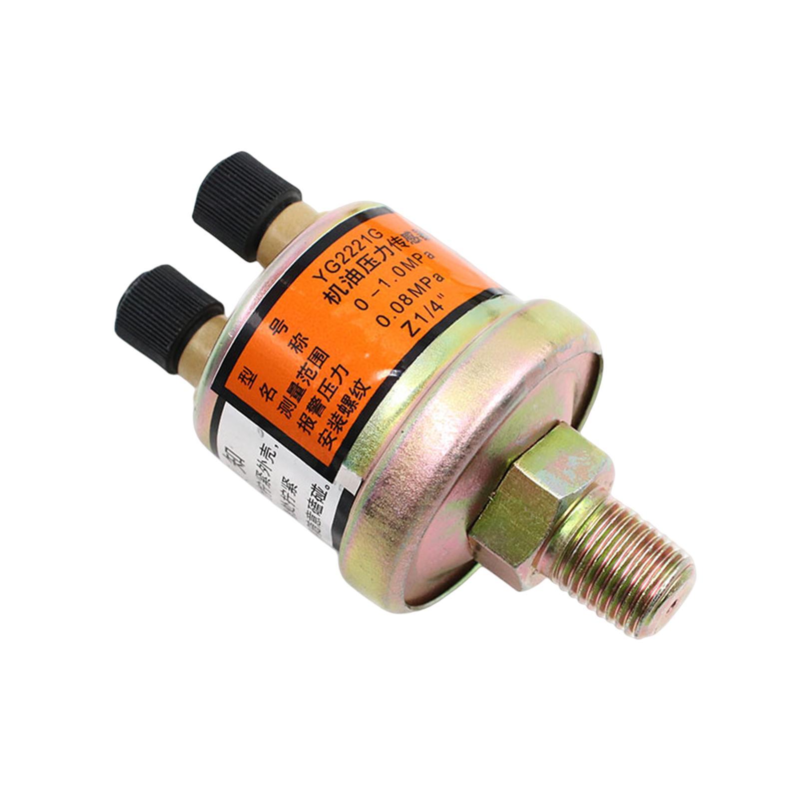 Engine Oil Pressure Sending /4 1/8 NPT Direct Replaces Spare Parts Easy to Install Accessories Gauge Screw Thread Switch Sender
