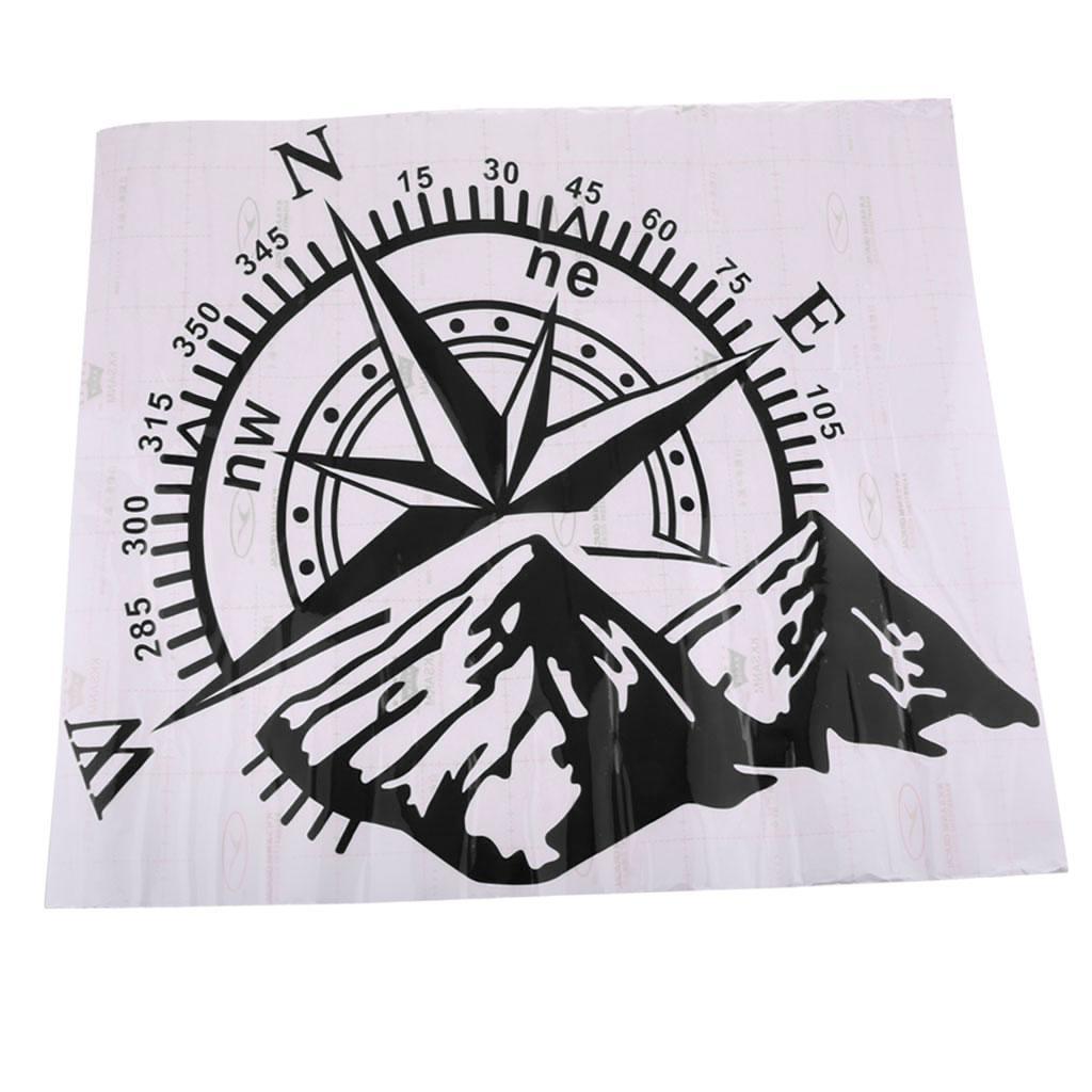 Truck Boat Exterior Body Windshield Reflective Sticker Decal