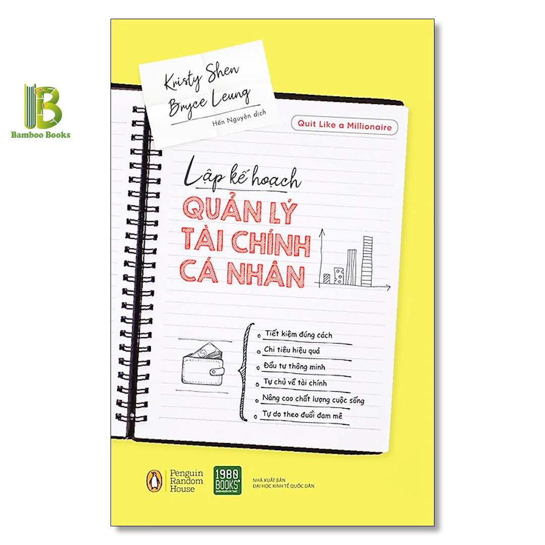 Sách - Lập Kế Hoạch Quản Lý Tài Chính Cá Nhân - Kristy Shen & Bryce Leung - 1980 Books - Tặng Kèm Bookmark Bamboo Books