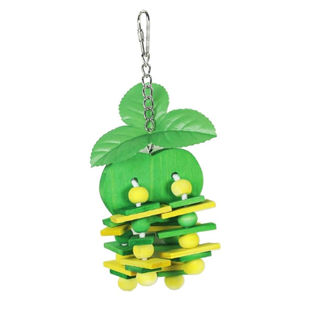 Wooden Chew Toys Non- Cage Hanging Toys For Birds