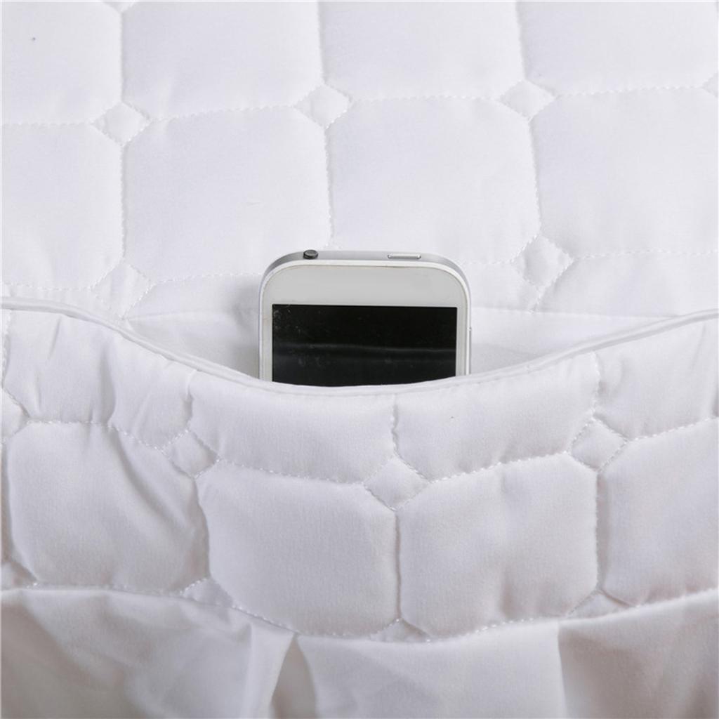 Massage Table Skirt Cover Sheet Pillowcase Stool Cover Beauty Bedding White