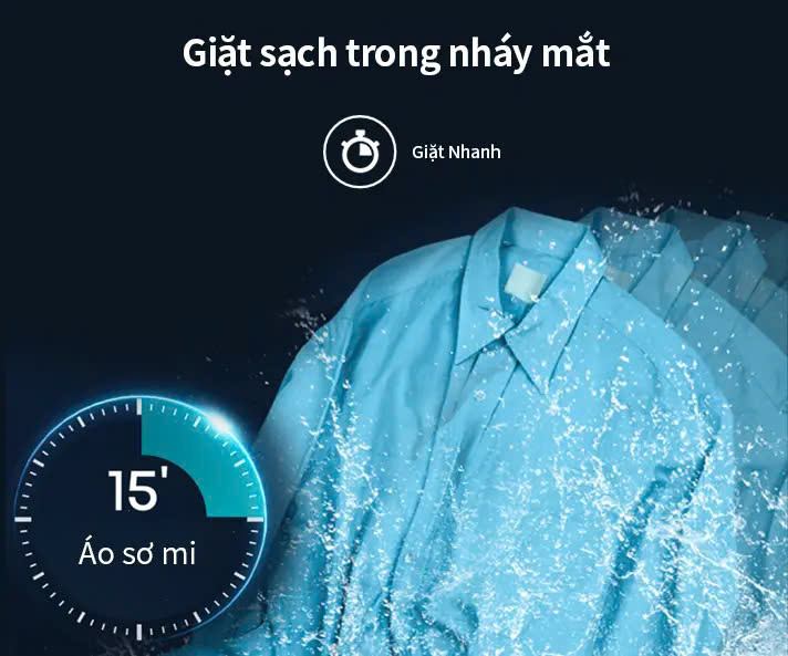 Máy Giặt Hisense 13kg WTJH1313UB Giặt thông minh AI tiết kiệm điện và nước, bảo hành 2 năm - HÀNG CHÍNH HÃNG