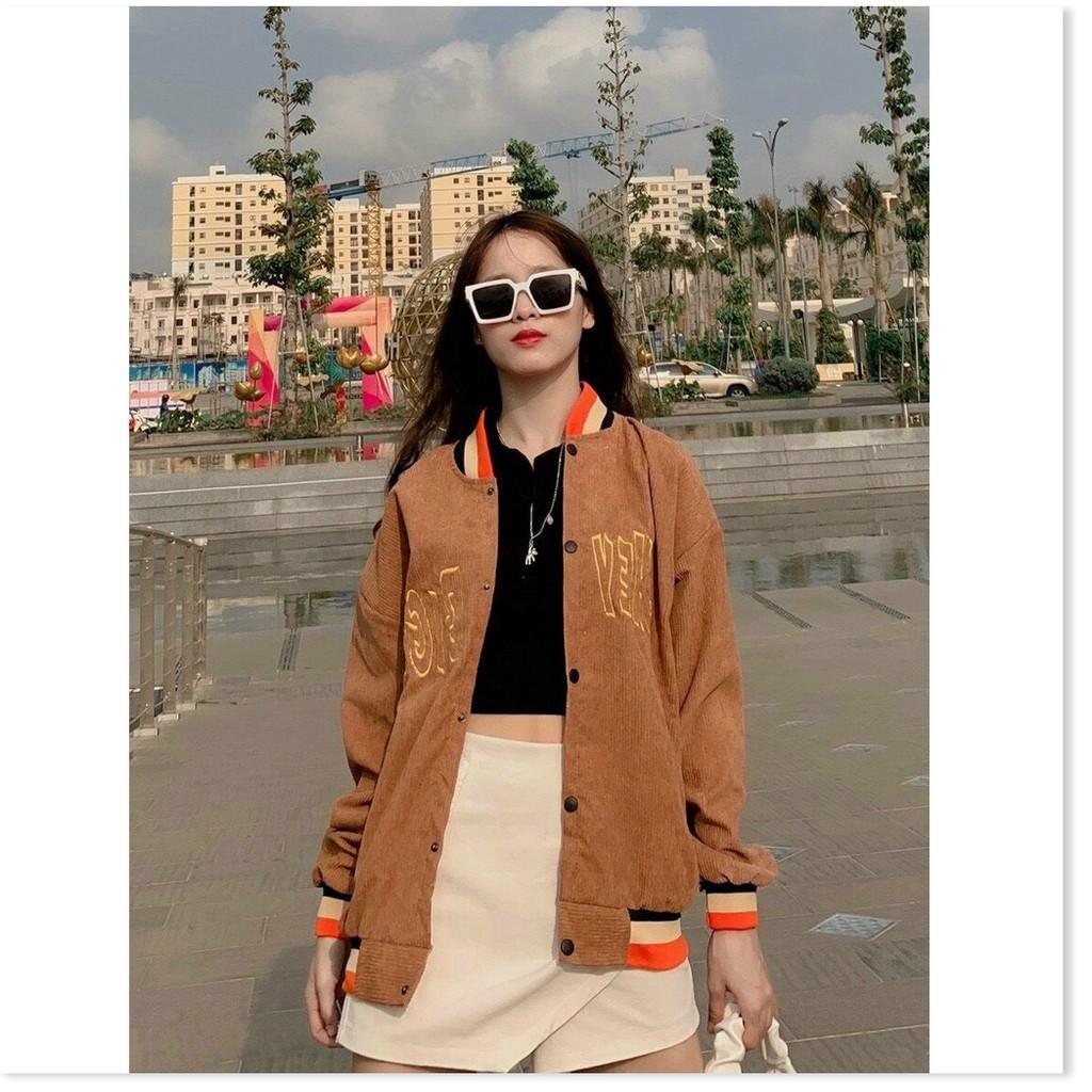 ÁO KHOÁC NỮ BOMBER UNISEX NHIỀU MÀU SẮC