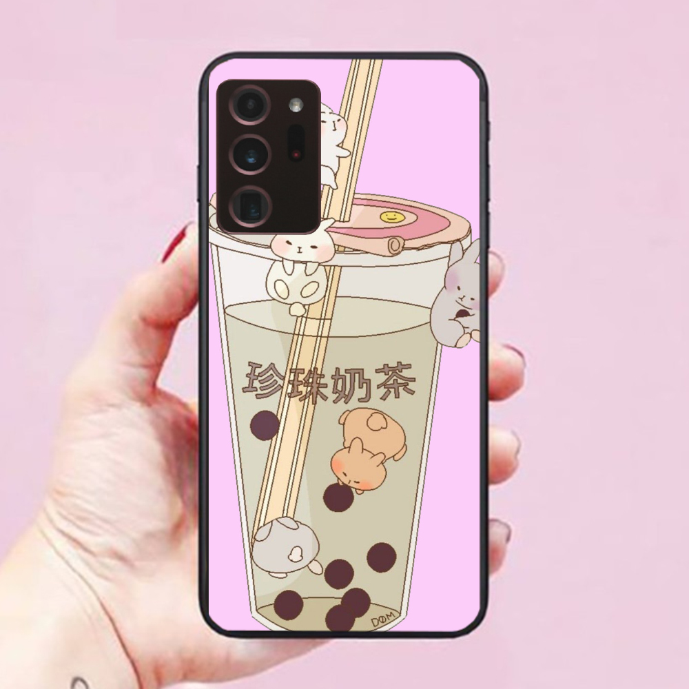 Ốp lưng dành cho điện thoại Samsung Galaxy Note 20 Ultra-5G Hình Trà Sữa Cute