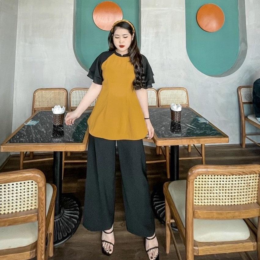 Bộ Lam Bigsize đi lễ chùa chubbybigsize