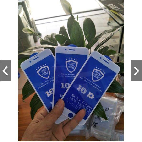 Combo 20 kính cường lực 10D full màn không cán tay độ bàn cao cho iphone