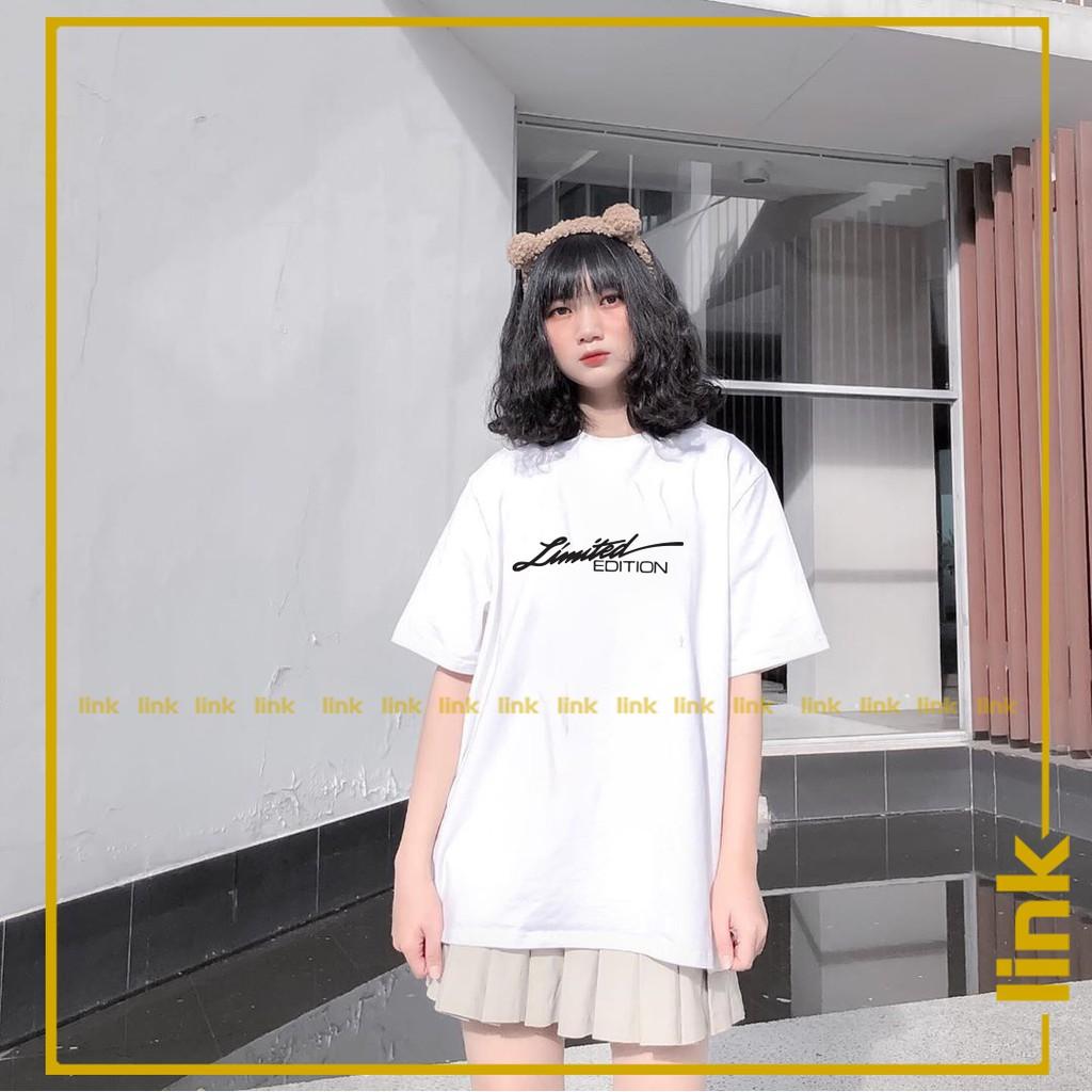Áo thun tay lỡ LIMITED EDITION dáng rộng unisex